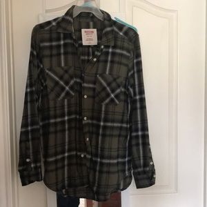 Hunter green Button up shirt :)
